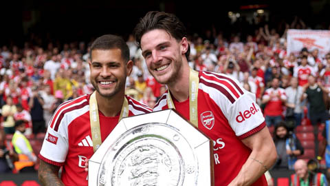  Đội hình dự kiến Arsenal vs Coventry: Saka đá chính, Rice dự bị?