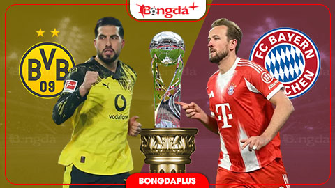  Nhận định bóng đá Dortmund vs Bayern, 01h30 ngày 23/8: Mưa gôn ở Signal Iduna Park
