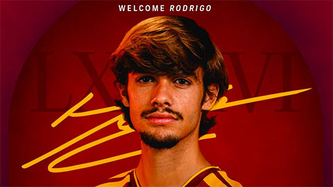  AS Roma làm nên cột mốc độc nhất lịch sử bóng đá nhờ Rodrigo Mora