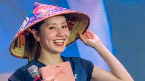  Ngôi sao cầu lông Nhật Bản Chiharu Shida trở lại Việt Nam sau 10 năm