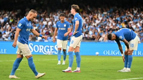  Napoli của Allegri chưa vào guồng: Chờ De Bruyne và McTominay