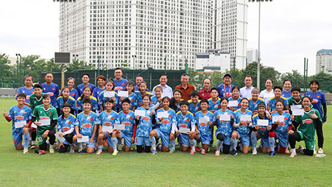  Chủ tịch VFF động viên ĐT nữ Việt Nam trước ASIAD 2026