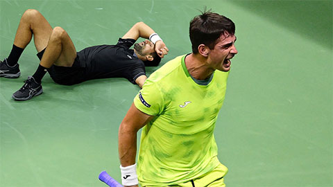  Djokovic gục ngã trước Navone, US Open 2026 chứng kiến cú sốc lớn