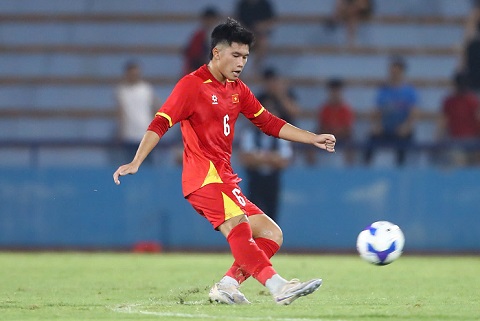 U20 Việt Nam quyết thắng U20 Palestine. Ảnh: Minh Tuấn