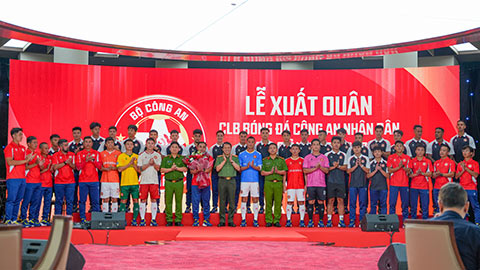  CLB Công an Nhân dân công bố ‘siêu đội hình’, quyết thăng hạng V.League