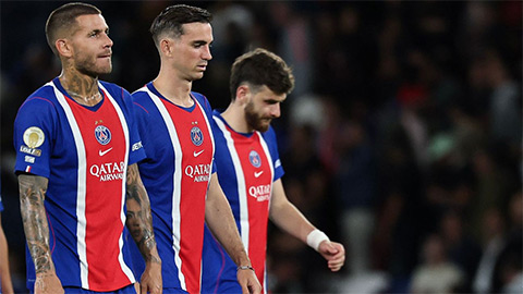  PSG thua sốc trên sân nhà, kéo dài khởi đầu không thắng