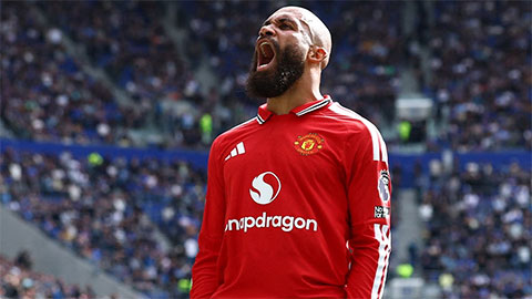  Mbeumo chấm dứt 'lời nguyền' trước Everton