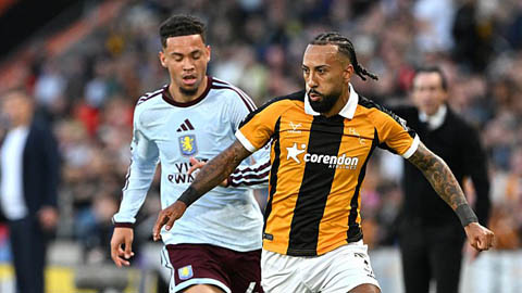  Kết quả bóng đá hôm nay (6/9): Aston Villa mãi không thắng, Hull vẫn bất bại