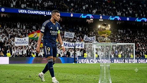 Mbappe cho thấy tham vọng giành Quả bóng Vàng