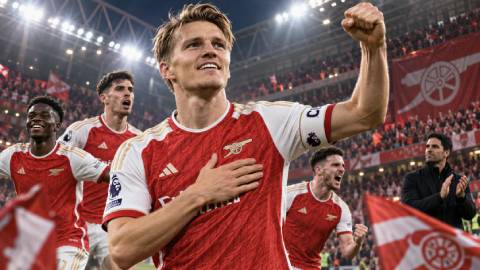  Odegaard hồi sinh, Arsenal trở thành một đội bóng khác