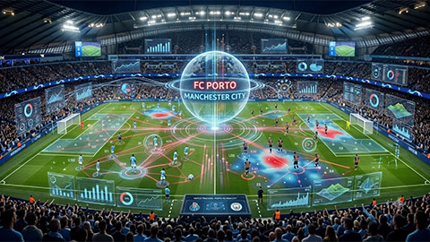 Siêu máy tính dự đoán kết quả Porto vs Man City