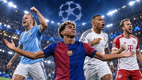 Các ngôi sao tấn công đua nhau tỏa sáng ngay loạt trận mở màn Champions League