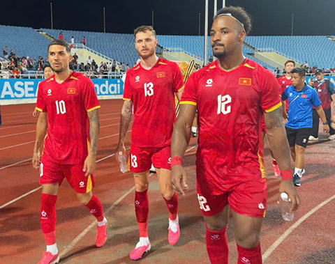 T Lộc, Xuân Son dính những chấn thương khác nhau trước thềm FIFA ASEAN Cup - Ảnh: Minh Tuấn 