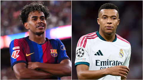  Yamal sắp phá 1 kỷ lục Champions League của Mbappe