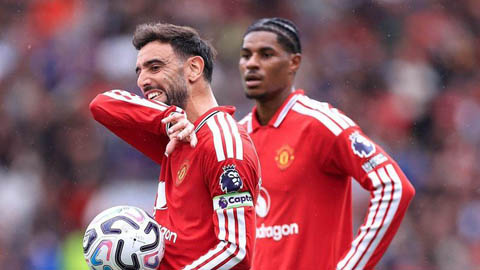  Bruno Fernandes có chia sẻ bất ngờ về Marcus Rashford