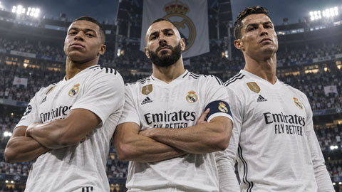  Mbappe cân bằng kỷ lục của Benzema, áp sát cột mốc của Ronaldo