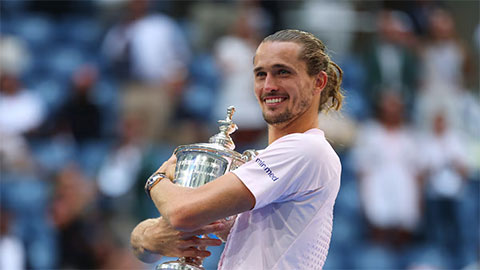 Zverev lên ngôi tại US Open, chấm dứt cơn khát Grand Slam
