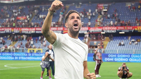 Fabregas tiếp tục giúp Como thi đấu bùng nổ