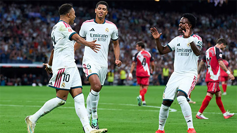  Real Madrid bắt kịp tốc độ ghi bàn của mùa giải kỷ lục thời Mourinho