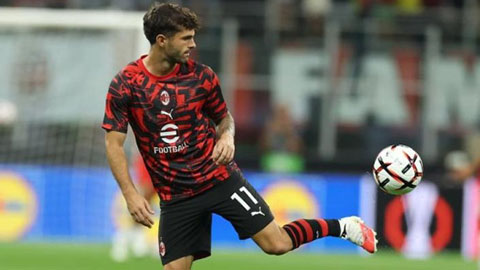  Pulisic trở lại đội hình chính Milan, tìm bàn thắng sau năm 2026 đáng quên