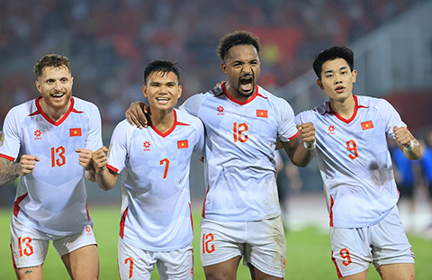 ĐT Việt Nam tăng 1 bậc trên BXH FIFA sau chức vô địch AFF Cup 2026 - Ảnh: Đức Cường