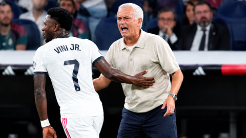  Vinicius chạm đáy, Mourinho bắt đầu hết kiên nhẫn