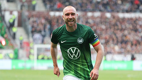  Christian Eriksen bất ngờ chia tay Wolfsburg