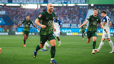 Eriksen đã khép lại hành trình tại Wolfsburg