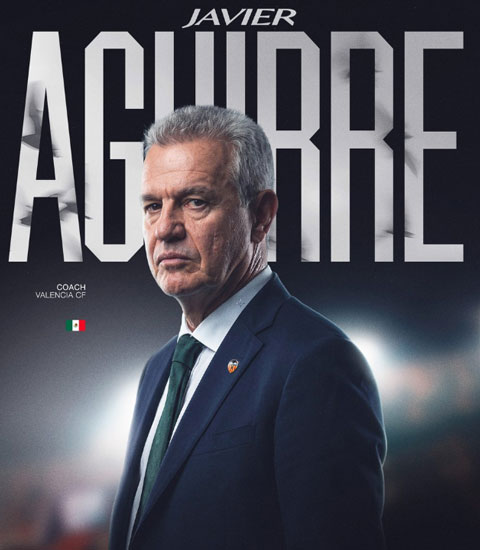 Aguirre ngồi vào ghế nóng tại Valencia 