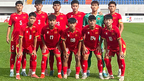  U16 Việt Nam ghi hai bàn vào lưới Australia