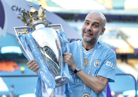 Guardiola đã cùng Man City đoạt nhiều chức vô địch Ngoại hạng Anh