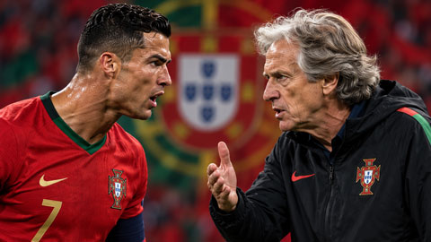  Ronaldo dại dột 'var' nhầm 'bố già' Jorge Jesus