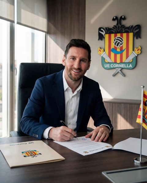Messi hiện cũng đang là ông chủ của Cornella