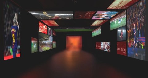 Triển lãm "Iniesta experience, the inner game" tại Barcelona. Ảnh: Klook