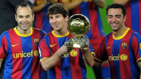 Iniesta coi trọng các danh hiệu tập thể hơn Quả Bóng Vàng. Ảnh: Marca