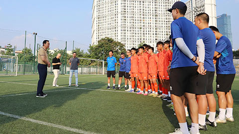  U15 Việt Nam được yêu cầu đá đẹp như lứa Quang Hải tại kỳ World Cup đặc biệt