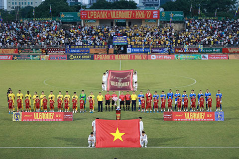 V.League có nhiều thay đổi tích cực trong giai đoạn 2022 - 2026