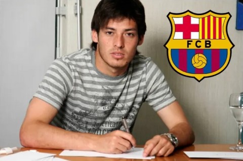 GĐTT Txiki Beguiristain của Barca từng liên hệ với David Silva năm 2008. Ảnh: Marca