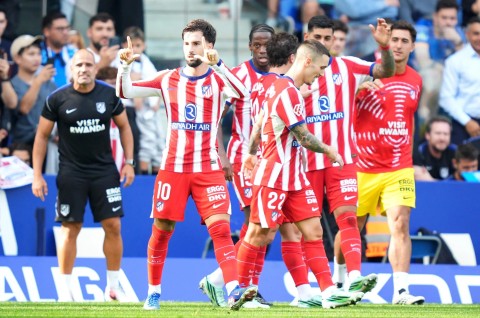 Atletico được lợi nhờ phong độ xuất thần của Alex Baena. Ảnh: Into the Calderon