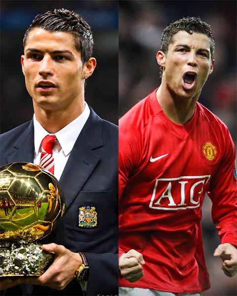 Quả bóng vàng 2008 của Ronaldo đang áp đảo