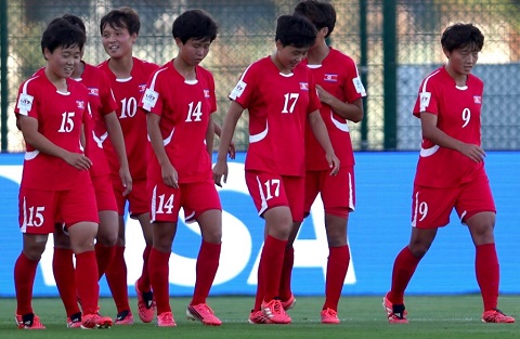 U17 nữ Triều Tiên hiện là ĐKVĐ U17 nữ World Cup