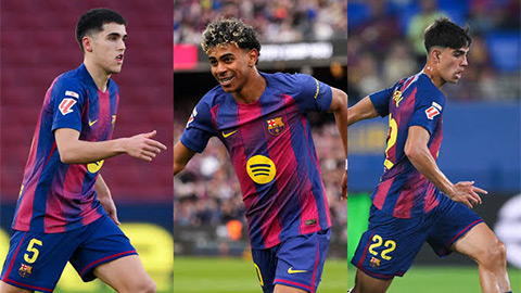 Barca đang sở hữu thế hệ cầu thủ tuổi teen xuất chúng