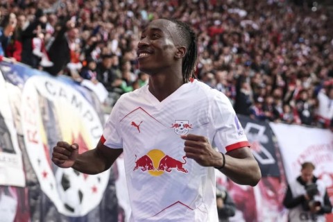 RB Leipzig từng muốn Diomande ở lại lâu hơn để hoàn thiện, nhưng không cưỡng lại cái giá 125 triệu euro. Ảnh: Yahoo Sports