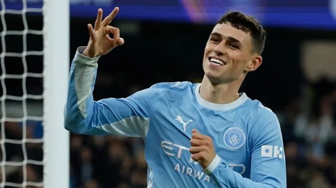 Foden trở thành nguồn cảm hứng trên hàng công Man City trong ngày vắng Erling Haaland