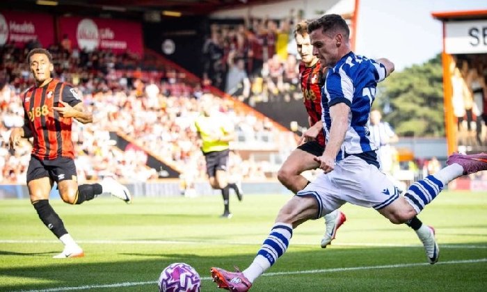  Nhật định phạt góc Sociedad vs Bournemouth, 02h00 ngày 18/9