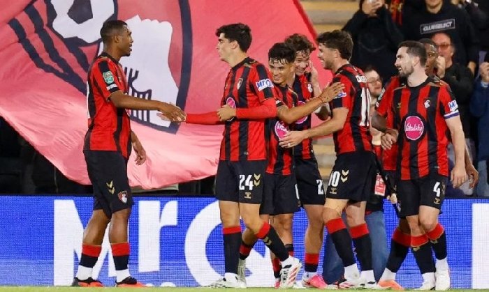  Nhật định phạt góc Bournemouth vs Sturm Graz, 02h00 ngày 16/10