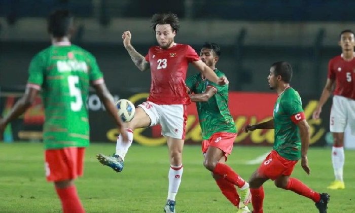  Nhật định phạt góc Indonesia vs Bangladesh, 18h30 ngày 1/10