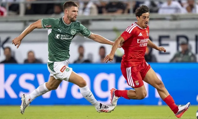Nhật định phạt góc Benfica vs St.Gallen, 2h00 ngày 31/7 - Ảnh 1