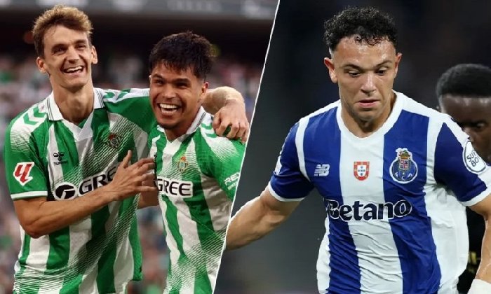  Nhật định phạt góc Real Betis vs Porto, 02h00 ngày 15/10