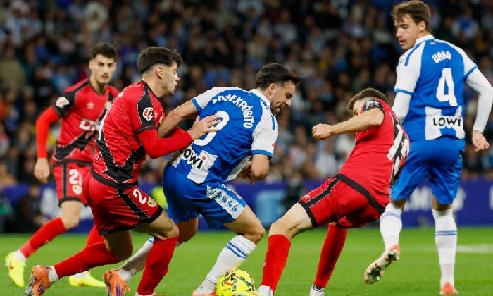  Nhật định phạt góc Vallecano vs Espanyol, 00h00 ngày 16/9